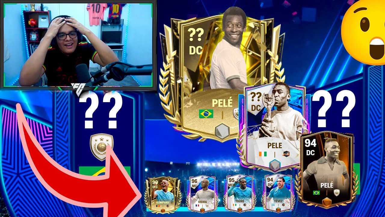 😨 ME RECARGO 20 MIL FC POINTS! ME SALE TRIPLE PELE en ESTE PACK OPENING FC 24 Mobile *Nuevos Iconos*