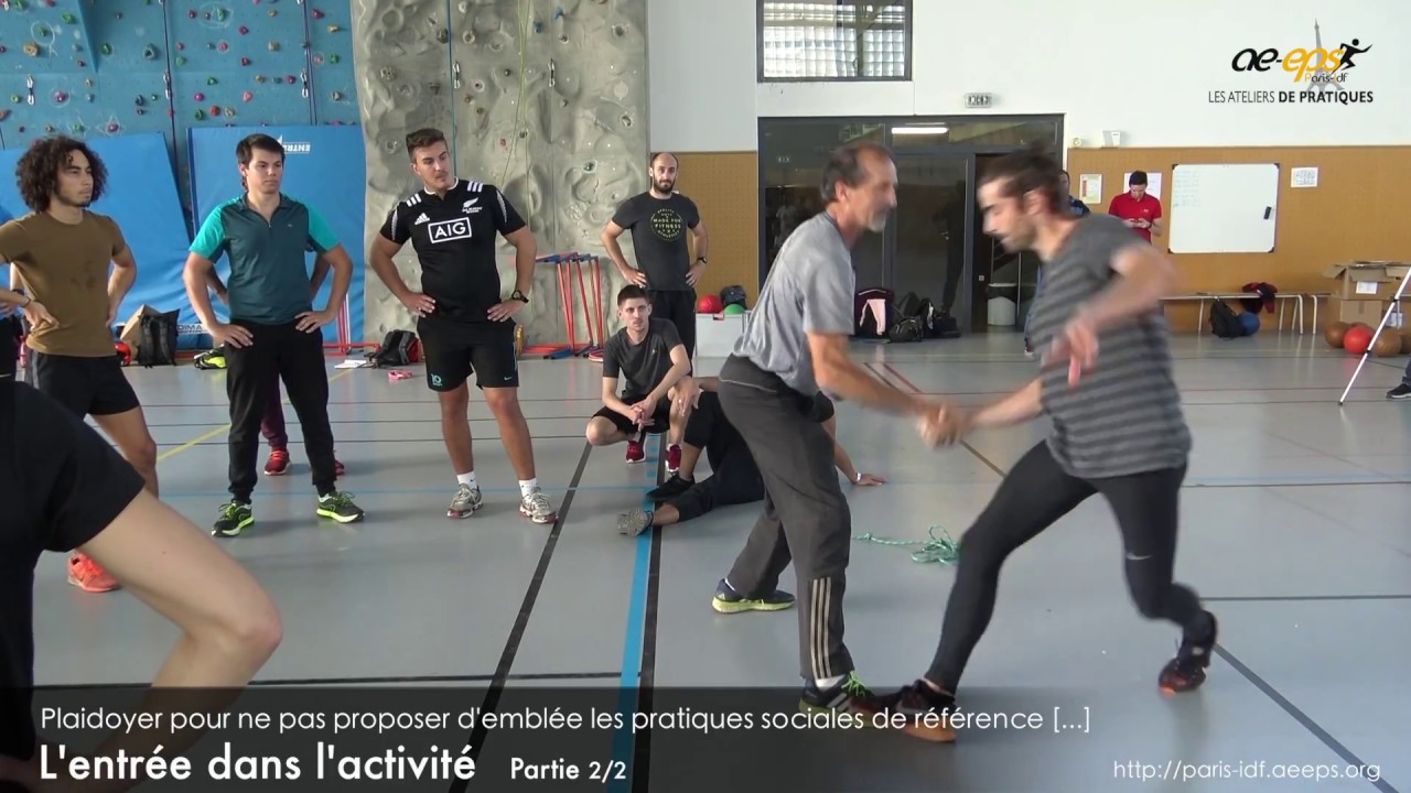 Michel Pradet : Atelier de pratique athlétisme  (partie « pratique ») – Vidéo 2/6