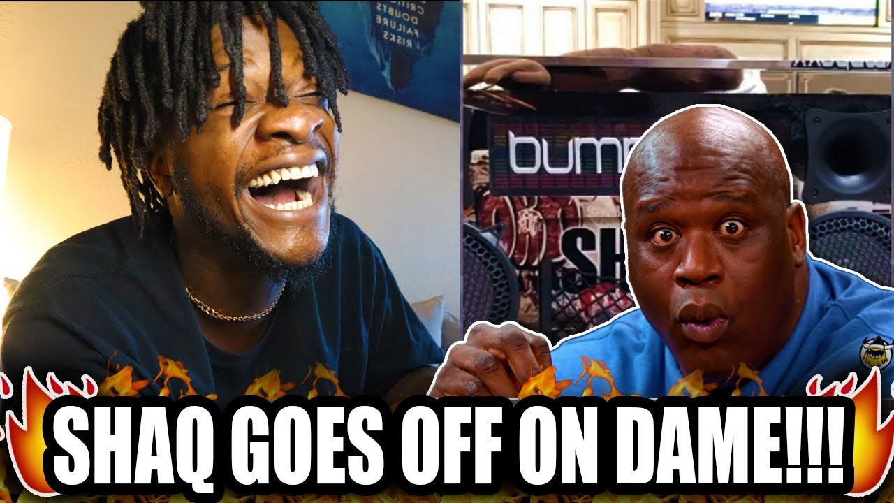 SHAQ IS MAD! | Shaq - Freestyle (Damian Lillard Di$$) (AUDIO) REACTION
