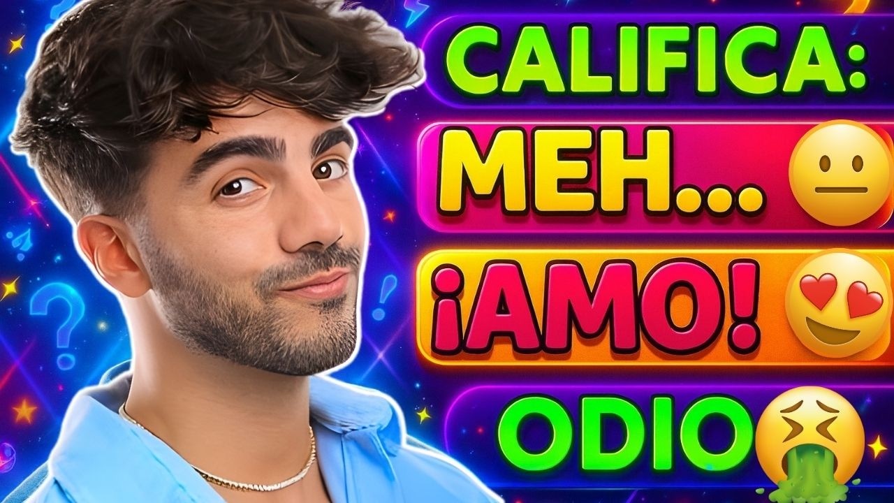 CALIFICA YOUTUBERS, TIKTOKERS, STREAMERS Y CANTANTES 🤔👀🎶 | Tier List Famosos | Jugar Quiz Trivia