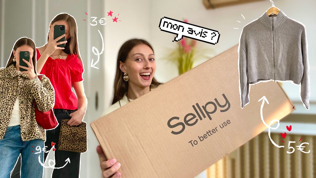 Sellpy : un s&eacute;rieux concurrent de Vinted ? (Haul seconde main)