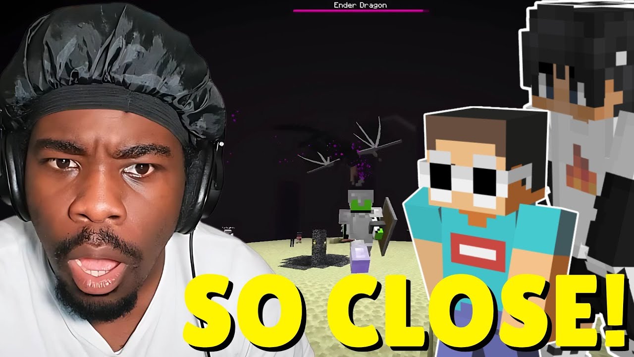Minecraft Speedrunner VS 5 Hunters FINALE REMATCH Reaction