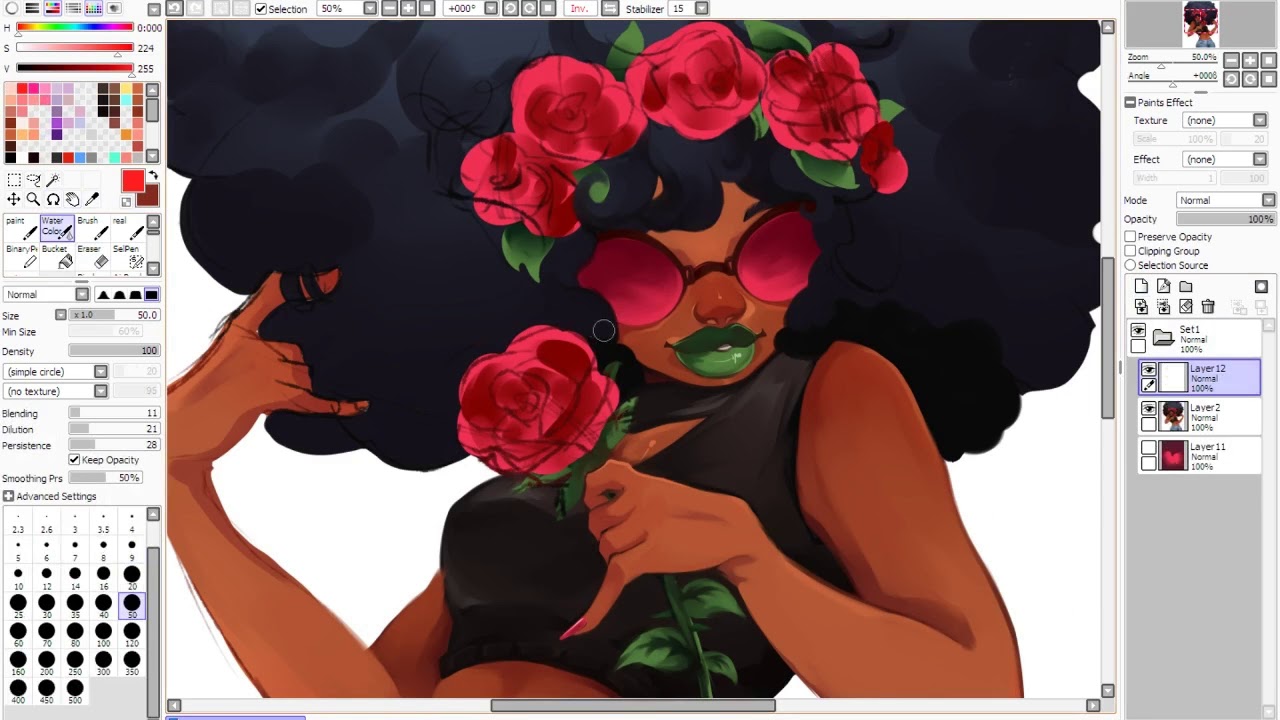 "Roses" [Speedpaint]