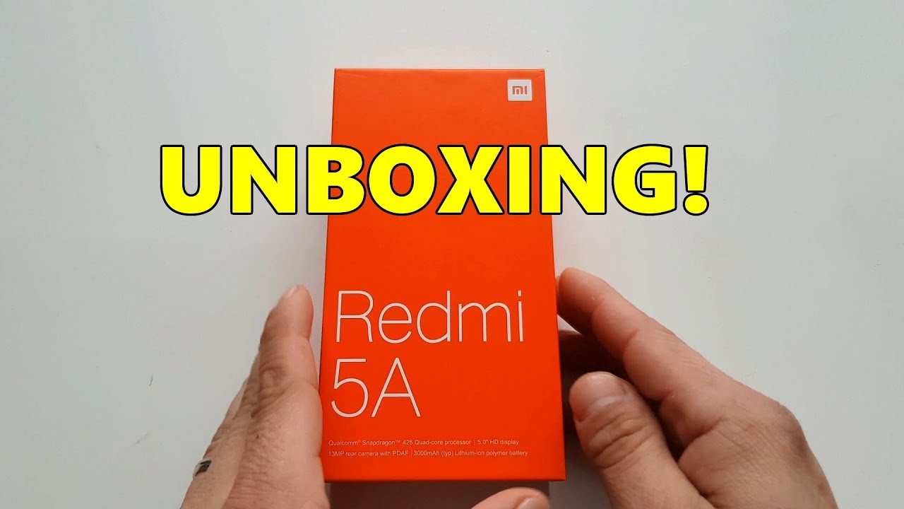 Xiaomi Redmi 5A - Unboxing & First Look (+ first Android update!)