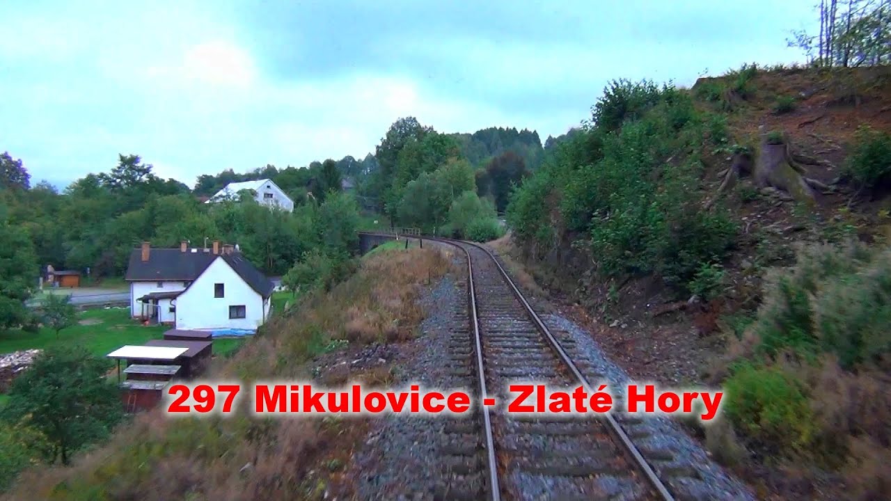 Trať 297 Mikulovice - Zlaté Hory a zpět