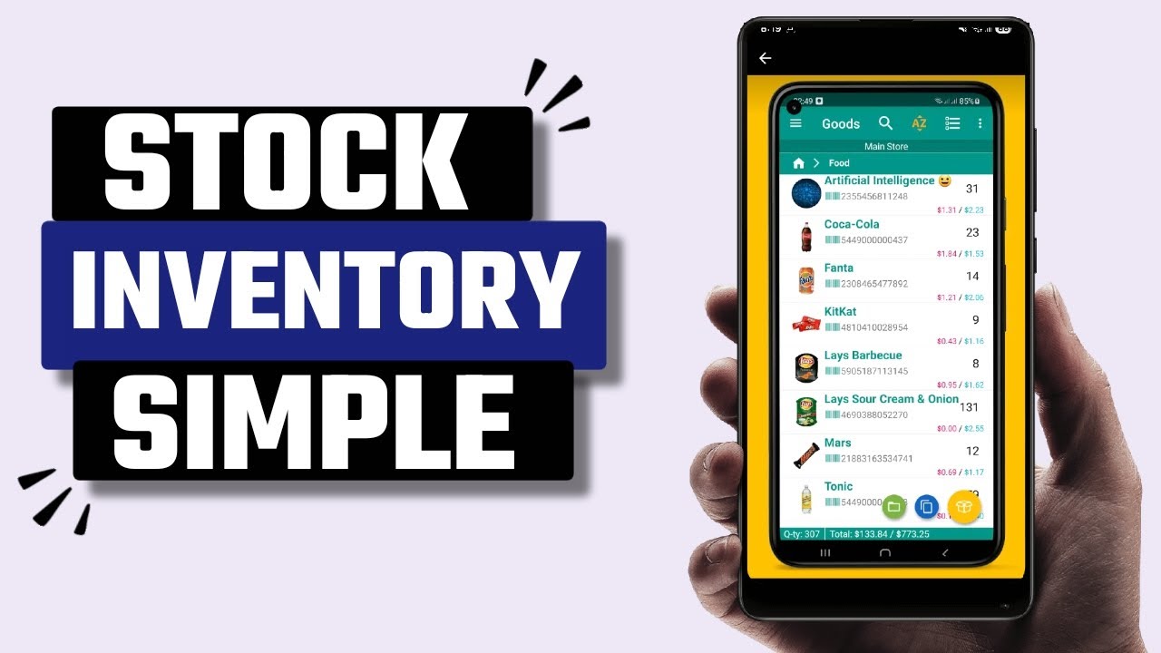 Best Stock and Inventory Simple App for Android