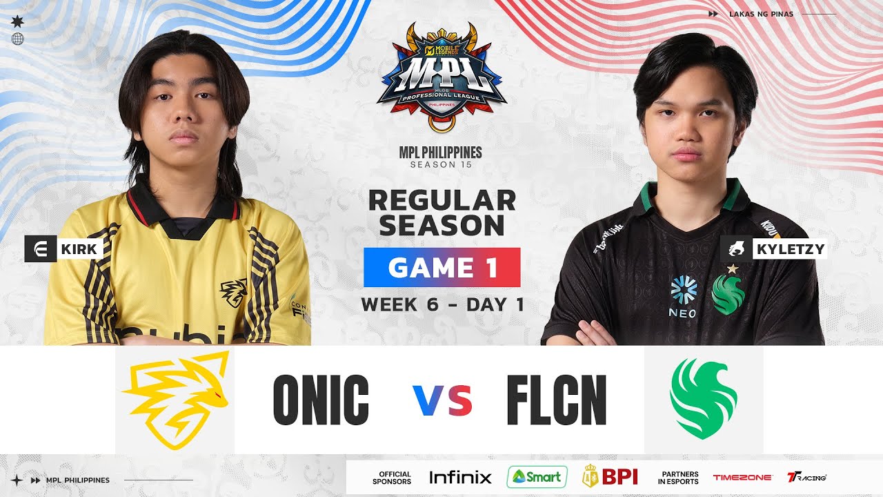 MPL PH S15 - W6D1 - ONIC VS FLCN GAME 1
