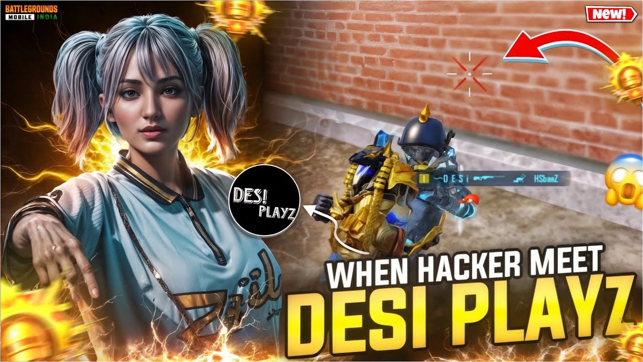 Can ! DESi PLAYz Survive Against Brutal Hacker💀🔱 || DESi PLAYz || #bgmi 