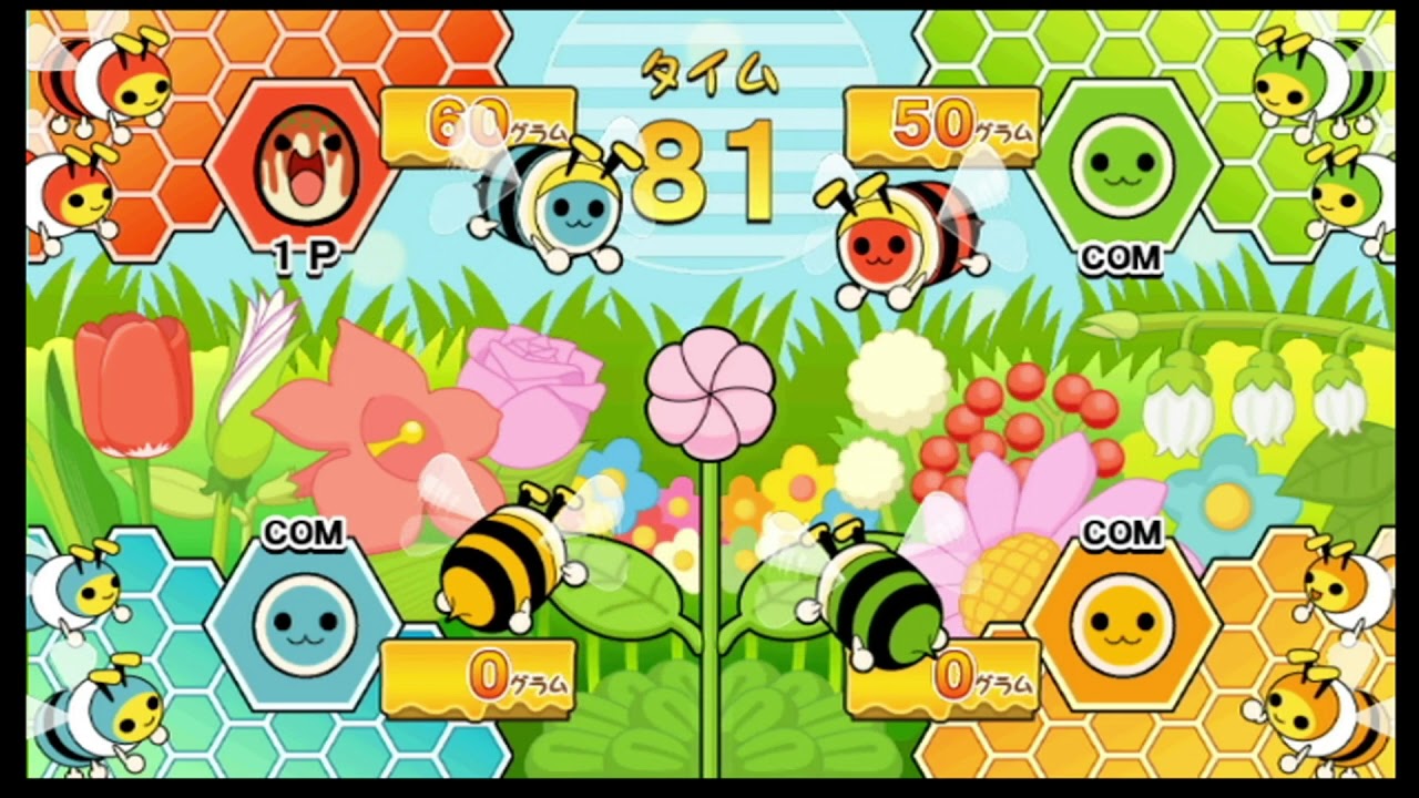 【太鼓Wii ３代目】ドリームたいこランド『みつばち大作戦』おに！-Minigame Very Hard Level-【Taiko Wii 3rd】