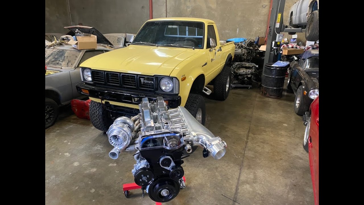 2JZ SWAP 81 TOYOTA PICKUP 4X4 PT1