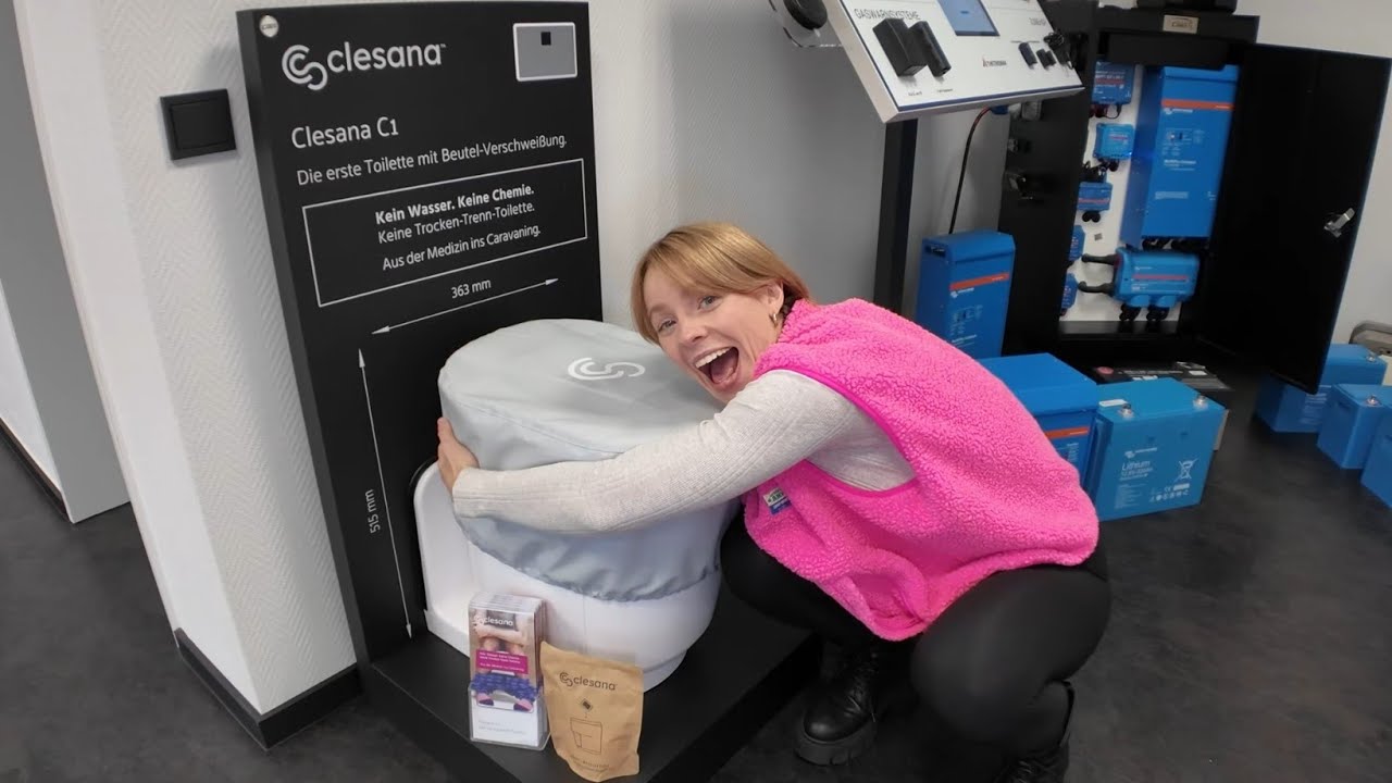 CLESANA 2025 Wohnmobil Trockentoilette OHNE GERUCH und CHEMIE 🟥 Bald bei German Television CAREX.de