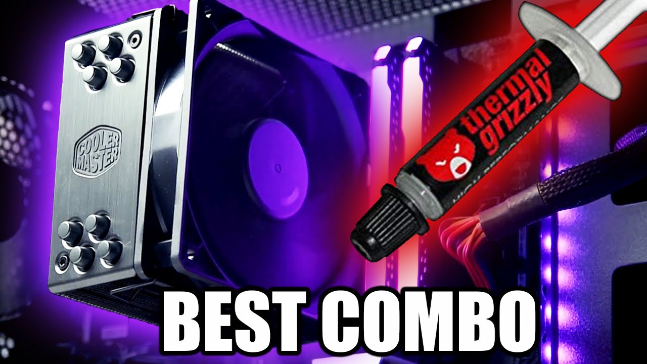 Cooler Master Hyper 212 Black Edition | Thermal Grizzly Kryonaut | New PC Upgrade