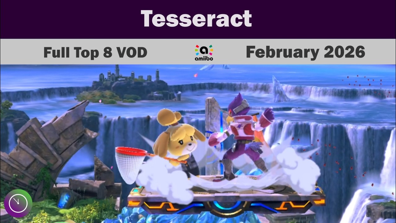 Tesseract 𐤃‎2 - SSBU amiibo Top 8