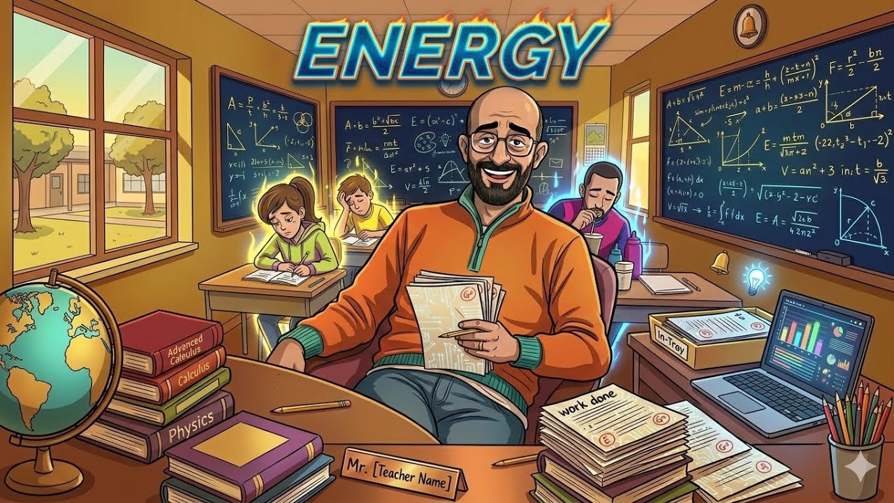 حل اسئلة كتاب المعاصر - فيزياء لغات - تانية ثانوي - Energy