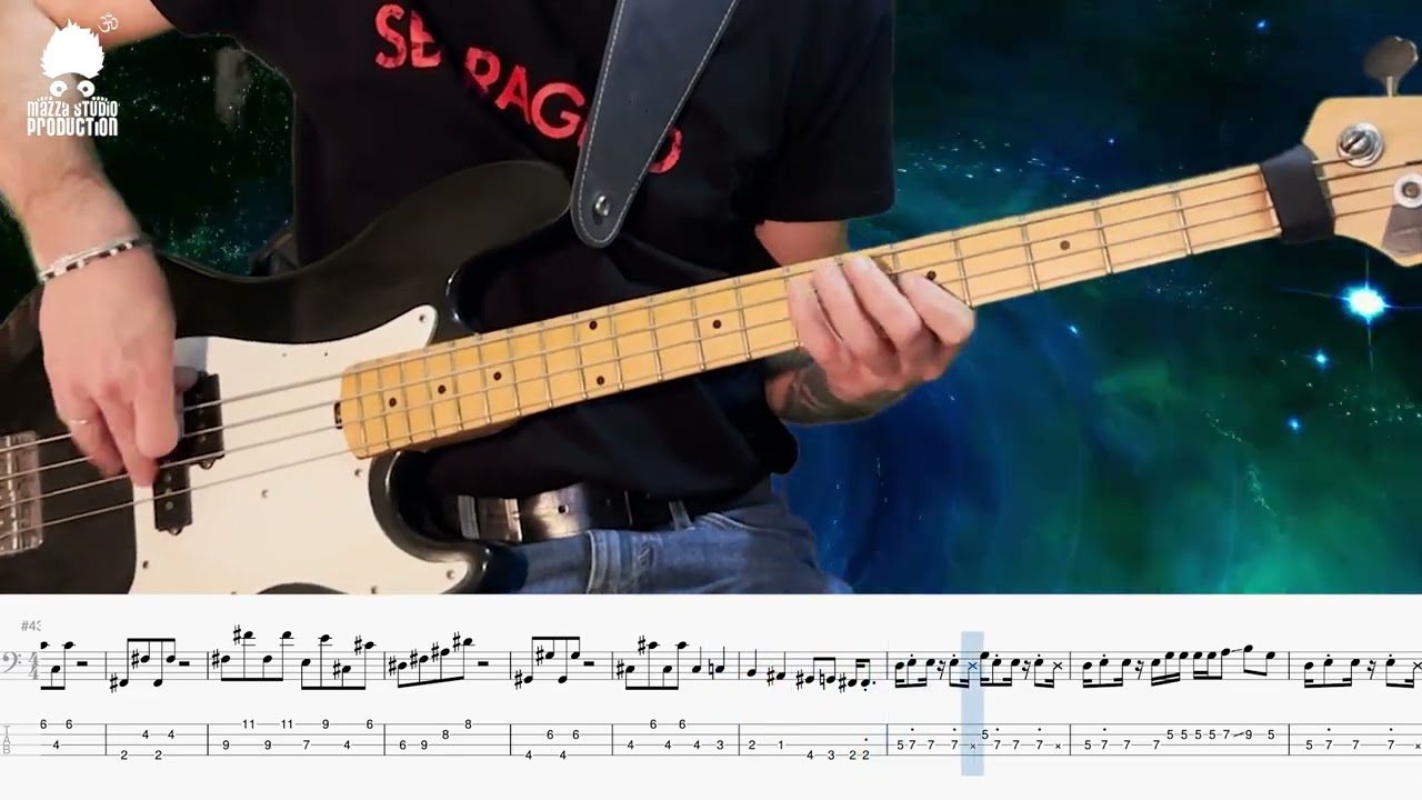 Jamiroquai - Travelling Without Moving - Bass cover + Tabs