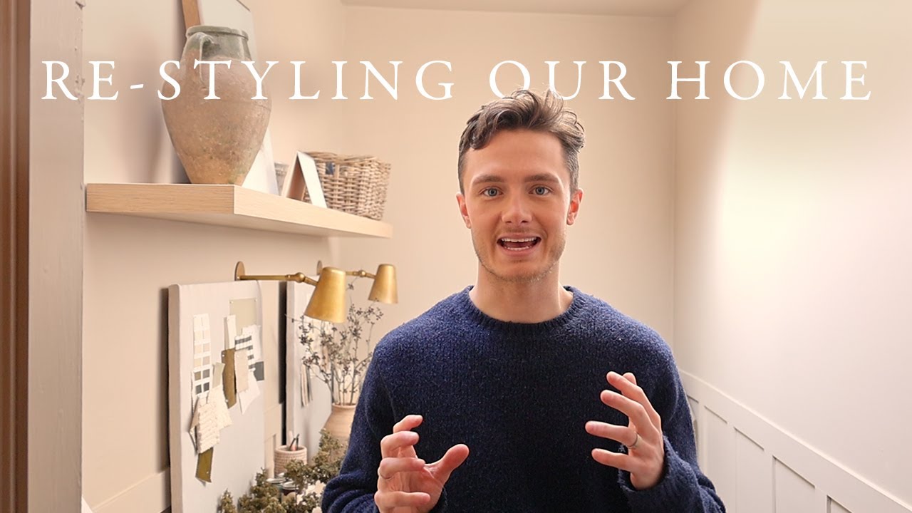 RE-STYLING & DECLUTTERING OUR SMALL COTTAGE STUDY | Modern Country Home Decor | TobysHome