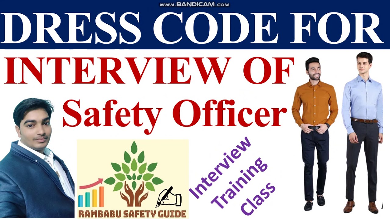 Interview dress code of safety officers | dress code of interview | Dress code #safety #interview