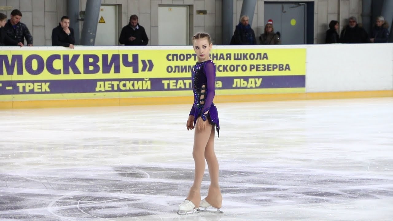 Дарья Усачёва, ПП (Daria Usacheva, FS), старшие, Первенство Москвы младшего возраста 2019