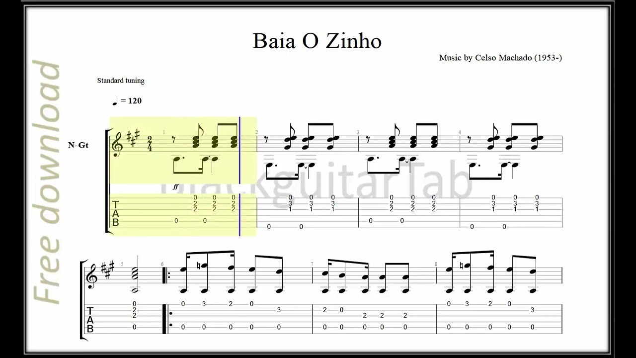 Guitar Classic: Baia O Zinho-Celso Machado
