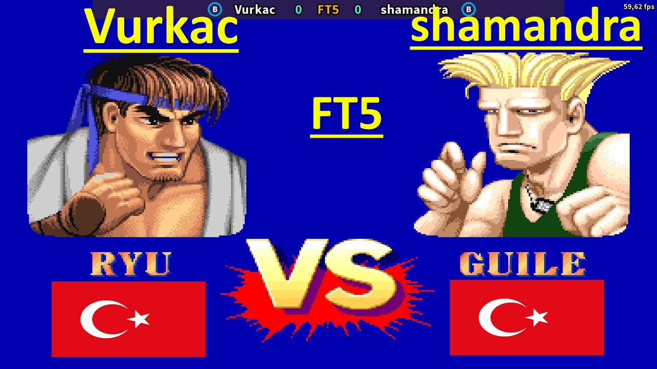 Street Fighter II': Champion Edition - Vurkac  vs shamandra - FT5 - 1080P/60FPS -19.11.2024