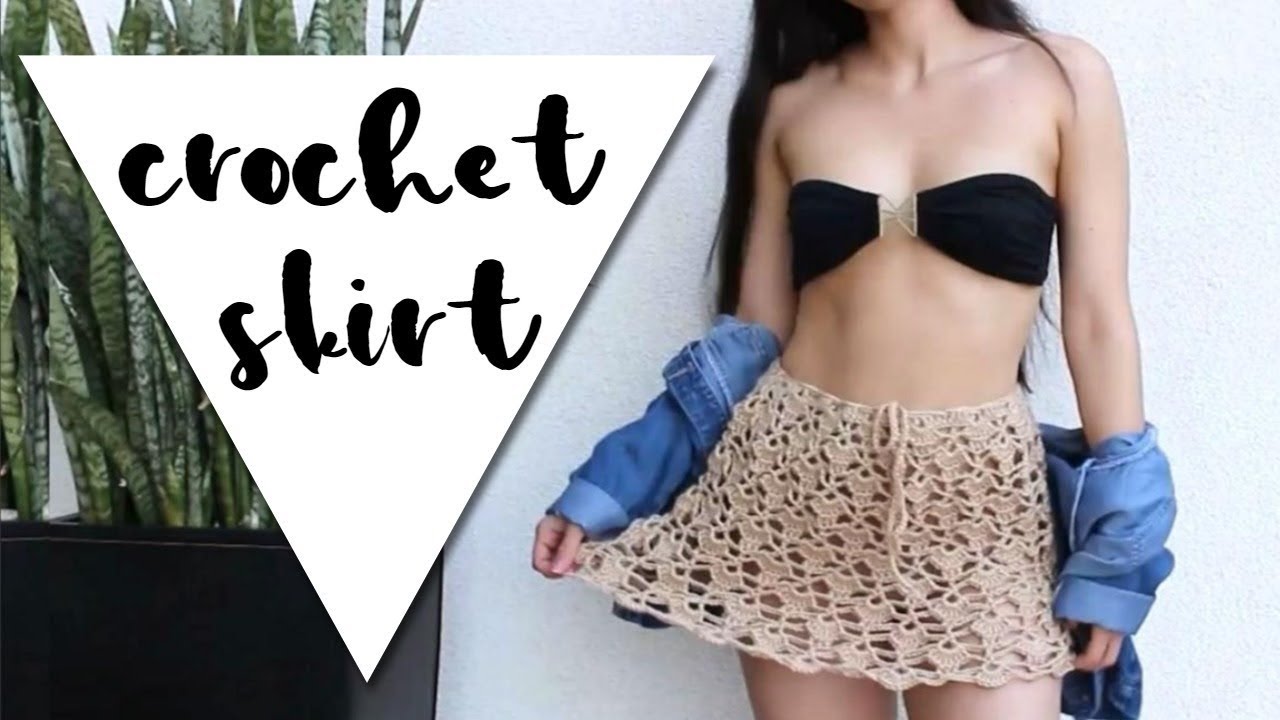 DIY Crochet Skirt // Crochet Skirt Pattern