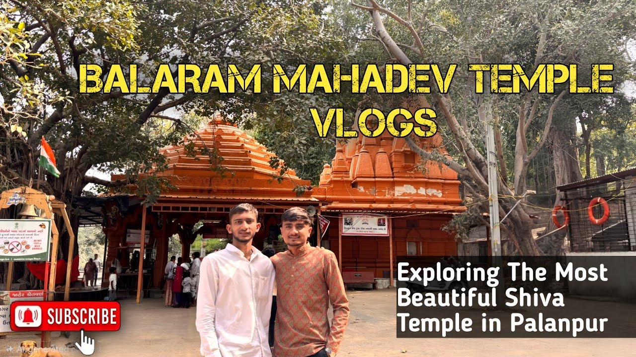 Exploring the Most Beautiful Shiva Temple in Palanpur | Balaram Mahadev Temple 🌿✨
