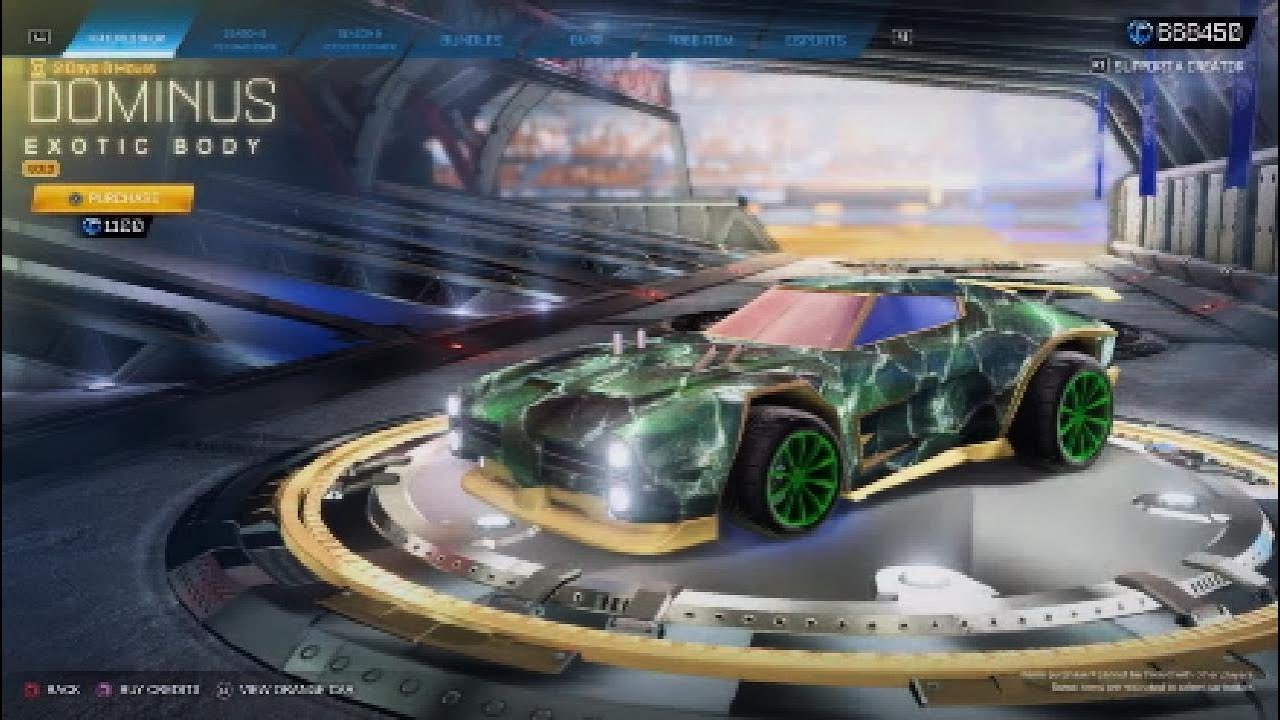 Gold Dominus Item Shop!