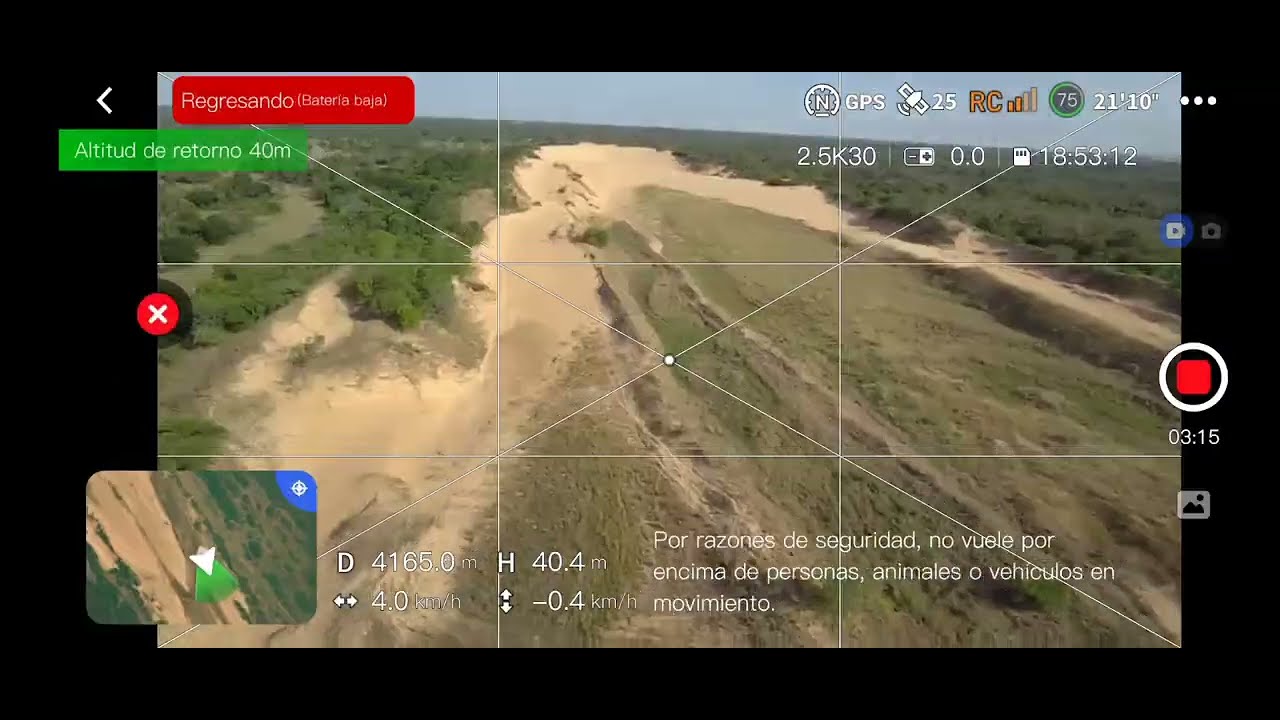 POTENSIC ATOM LT - PRUEBA DE DISTANCIA 2