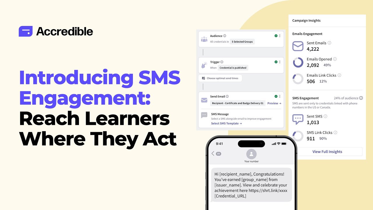 Introducing SMS Engagement: Reach Learners Where They Act