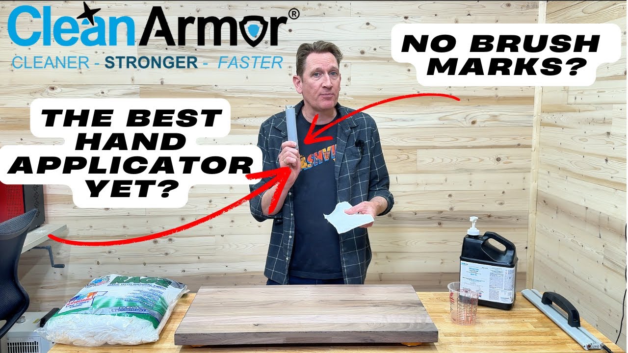 Best Clean Armor Hand Application YET!  No Brush Marks..