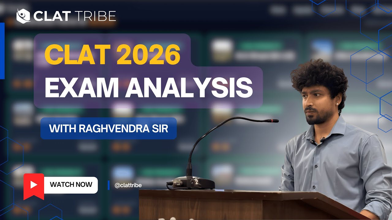 CLAT 2026 Detailed Analysis | Full Paper Breakdown 