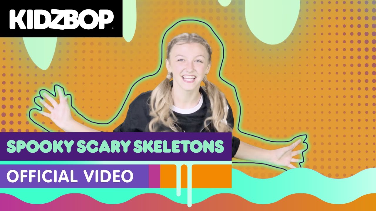 KIDZ BOP Kids - Spooky, Scary Skeletons (Official Music Video) [KIDZ BOP Halloween Party!]