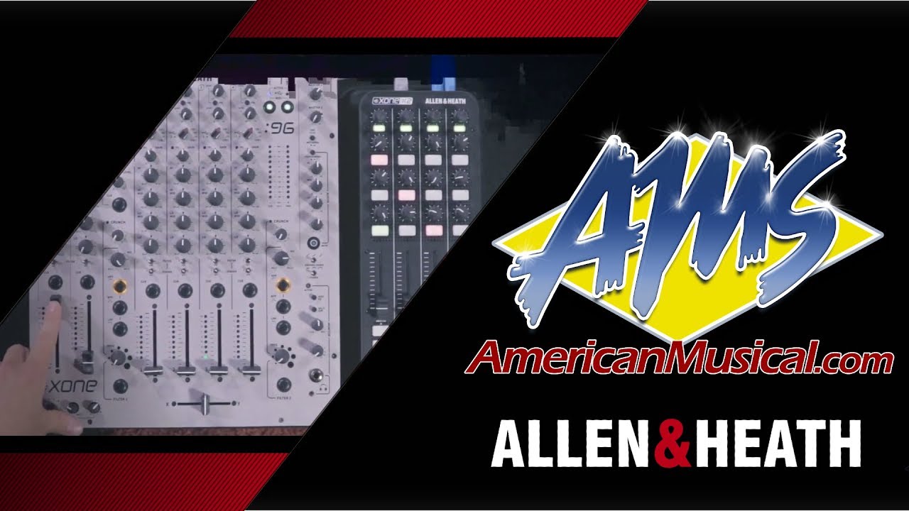 Allen & Heath Xone 96 & K2 Demo w/ SpinnZinn - American Musical Supply