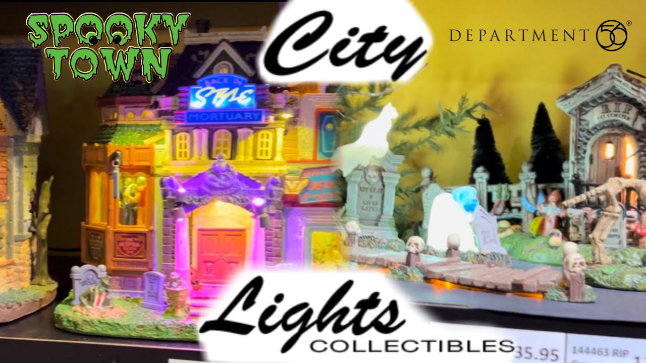 NEW 2024 Lemax & Department 56 Display at City Lights Collectibles