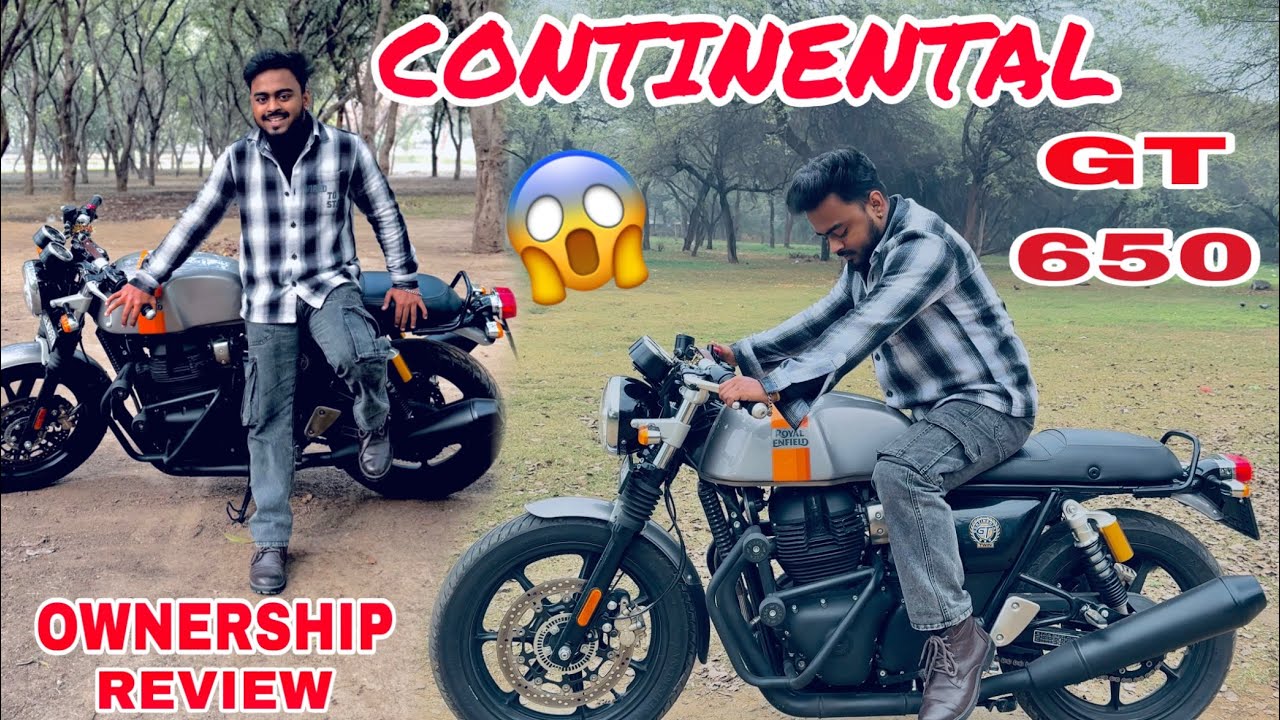 Royal Enfield Continental GT 650 🔥|| Apex Grey  Ownership Review 😱 || first service complete 