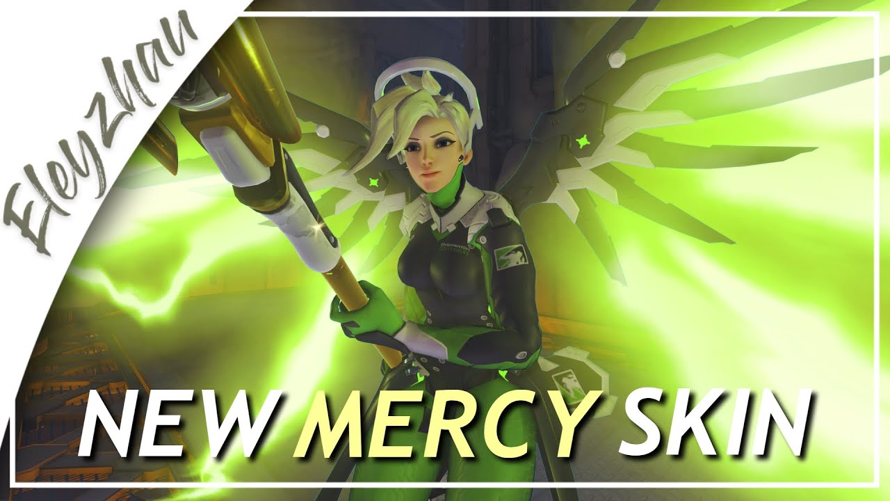 Using the NEW Mercy skin in Season 25! - Mercy Season 25 (Overwatch)