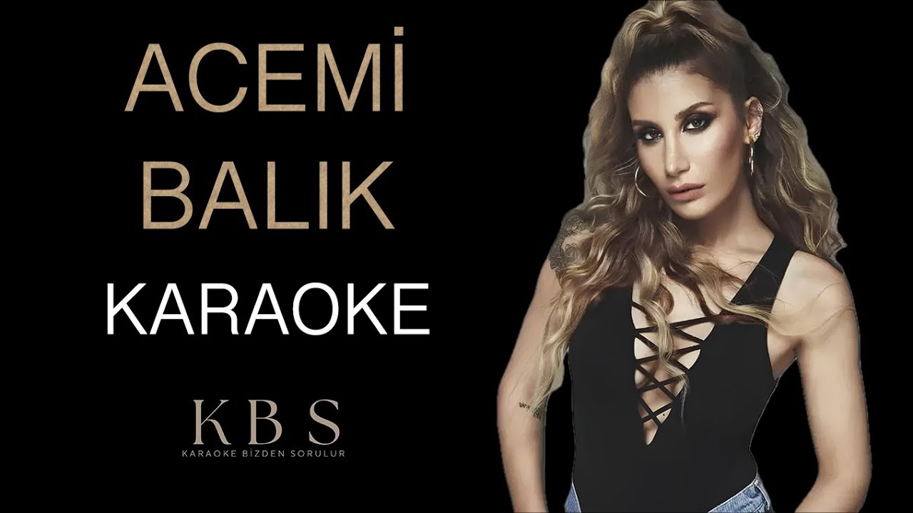 İrem Derici - Acemi Balık | (Kaliteli Karaoke)