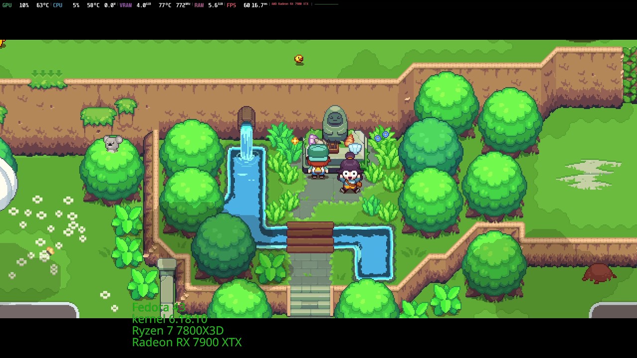Under the Island - Demo game play #linuxgaming #pcgaming