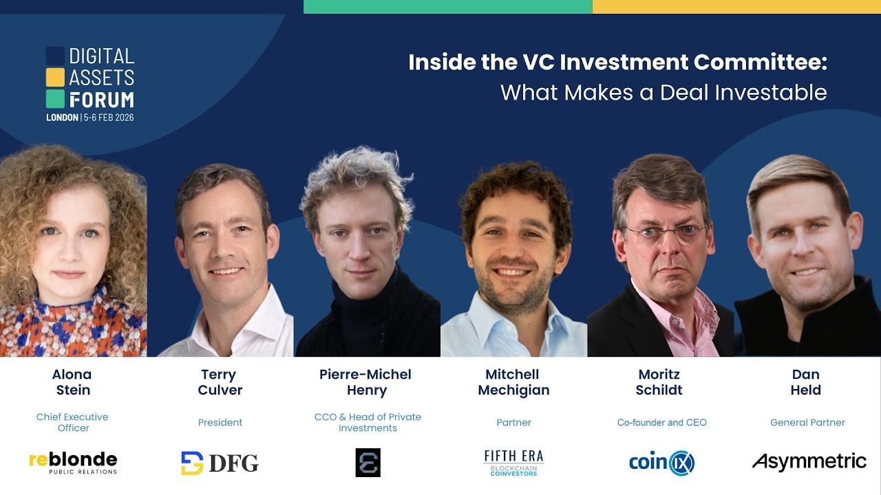 coinIX at Digital Assets Forum: Inside the VC Investment Committee: What Makes a Deal Investable