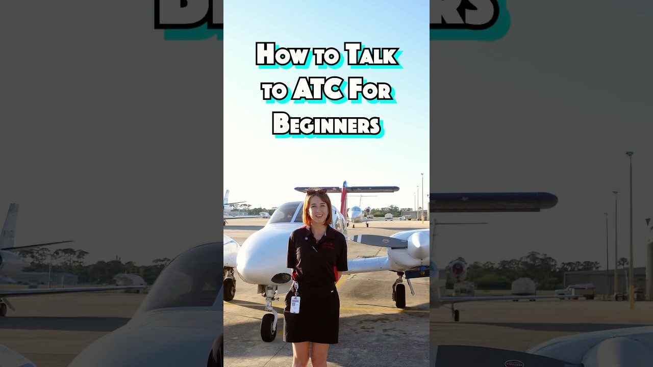 ATC Made EASY! How to Talk to Air Traffic Control #fly #pilottraining  #florida #pilot #atc #nsb