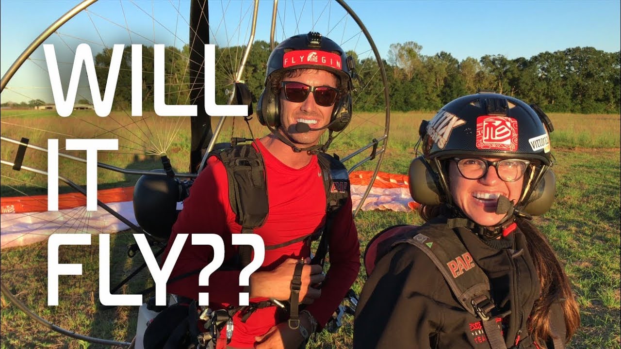 World First - Paramotor Tandem on Atom 80