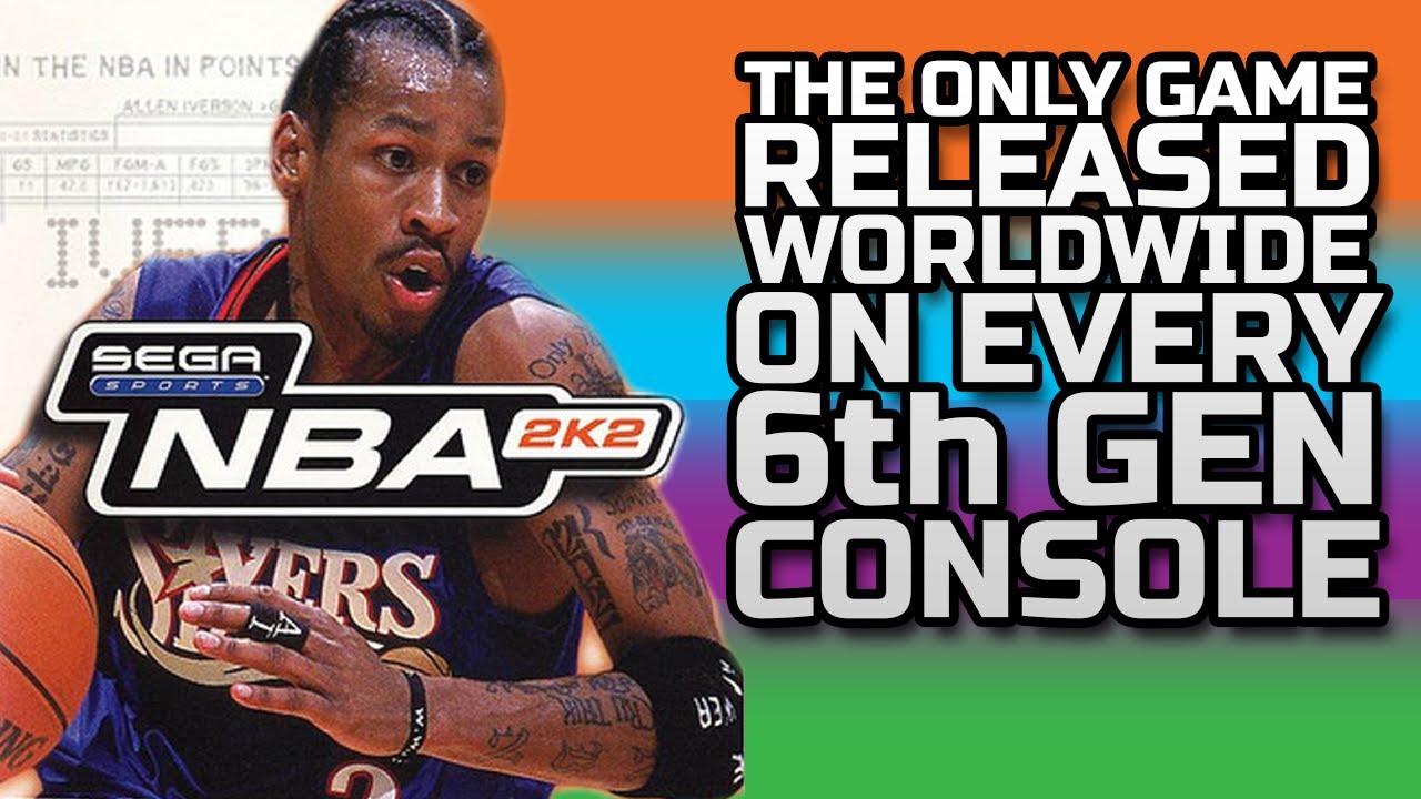 NBA 2K2: The only game released on Dreamcast, PS2, GameCube, and OG Xbox