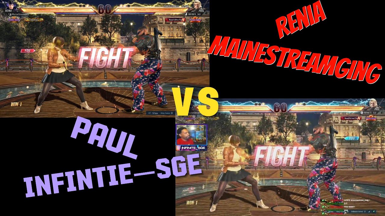 Infinite_SGE vs MaineStreamGamez in Tekken8 ?