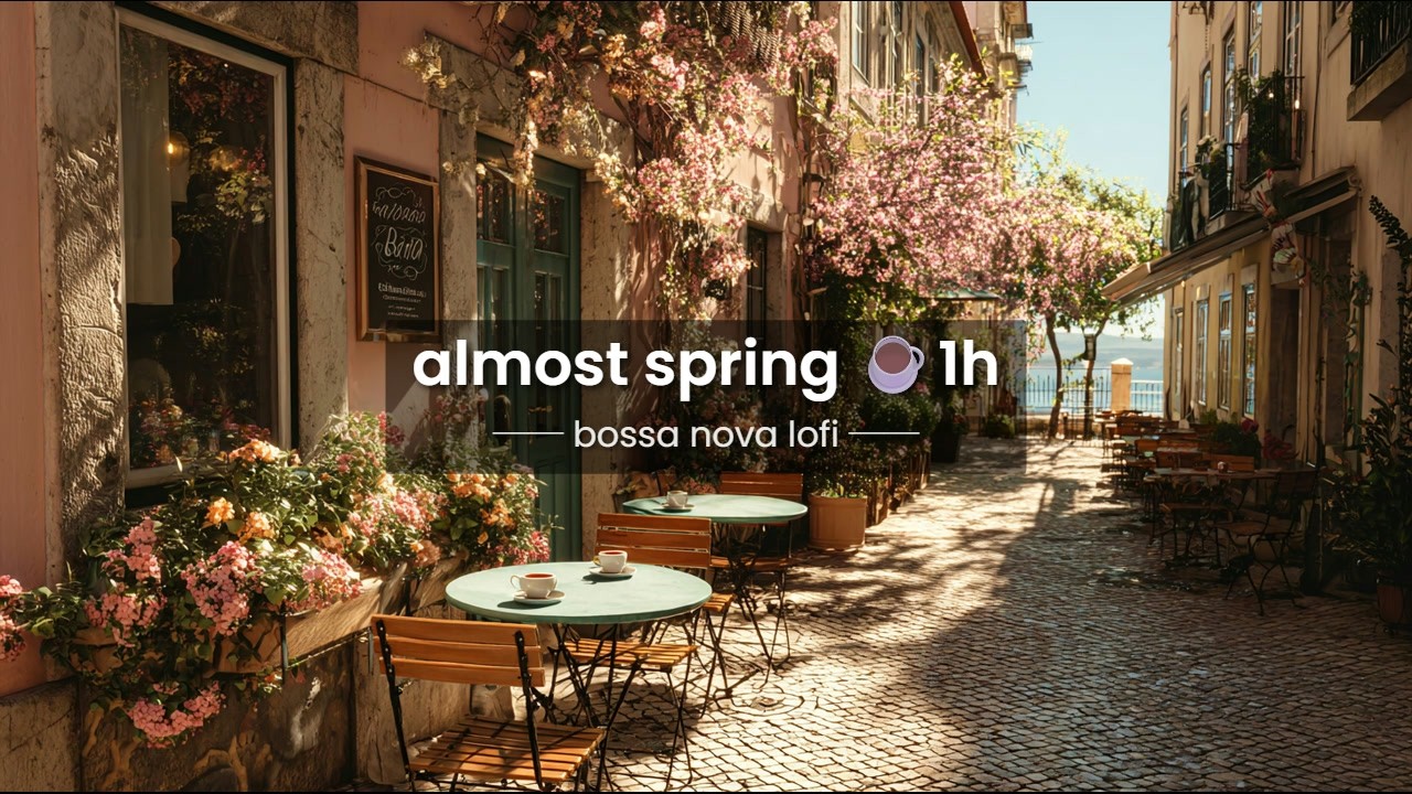 waiting for spring 🌿☕ cozy bossa nova cafe music