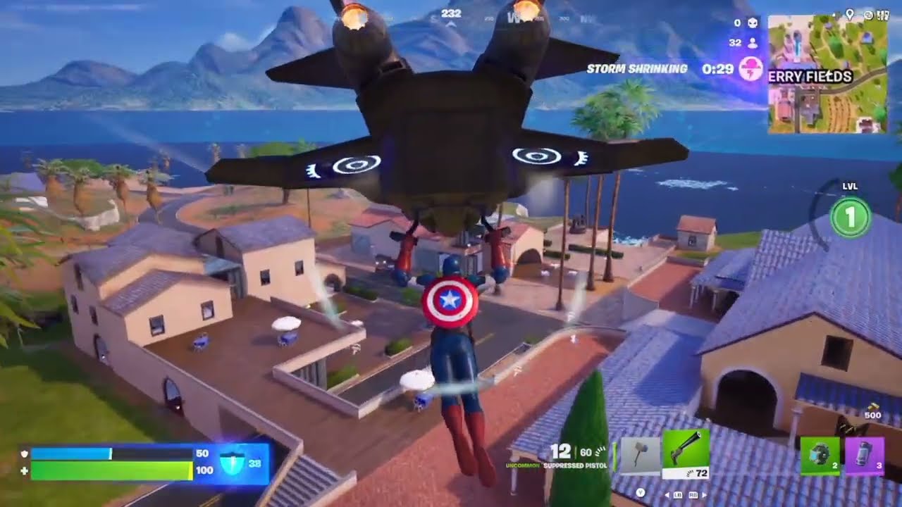 Playing as the Avengers in Blitz Royale! (All 6 of them)