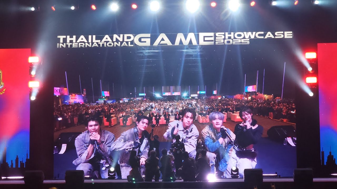 “5 หนุ่ม LYKN” ในงาน Thailand international game showcase 2025 #TIGS2025xLYKN #LYKN