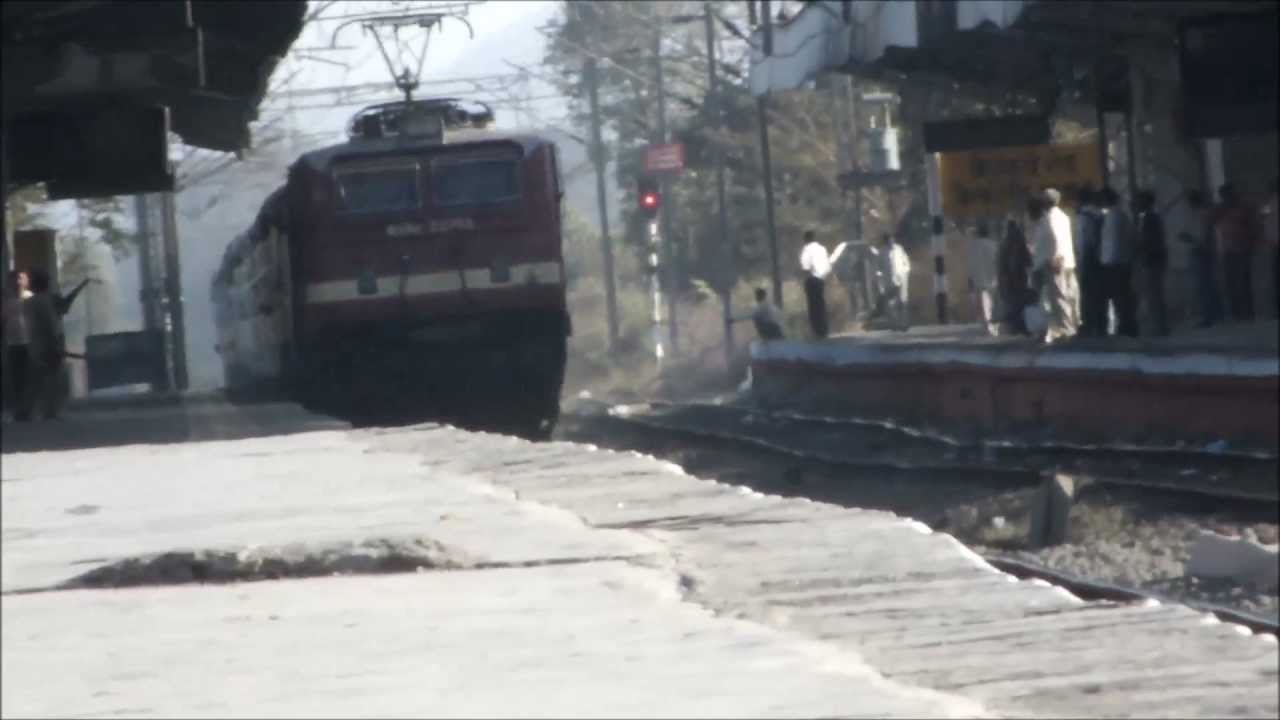 People Pay No Heed As Train Approaches