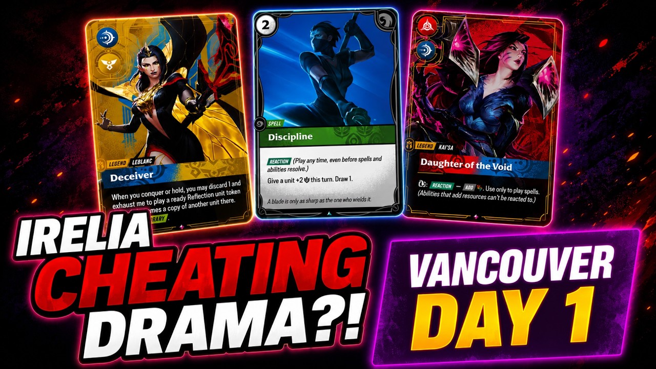 Irelia Cheating Drama?! + Vancouver Day 1 Analysis