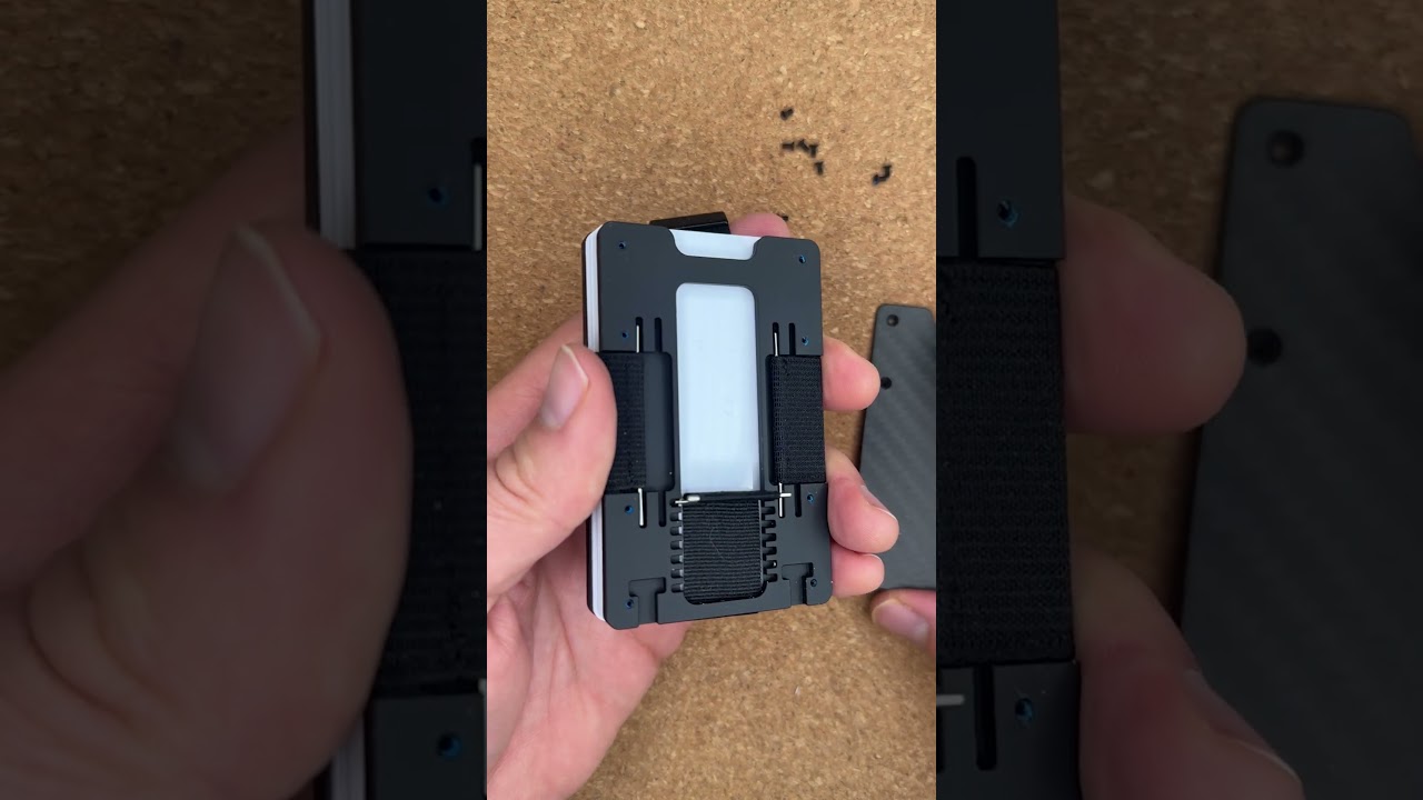 Aviator Slide One: How to adjust the strap? #minimalistwallet #minimalist #menswallet