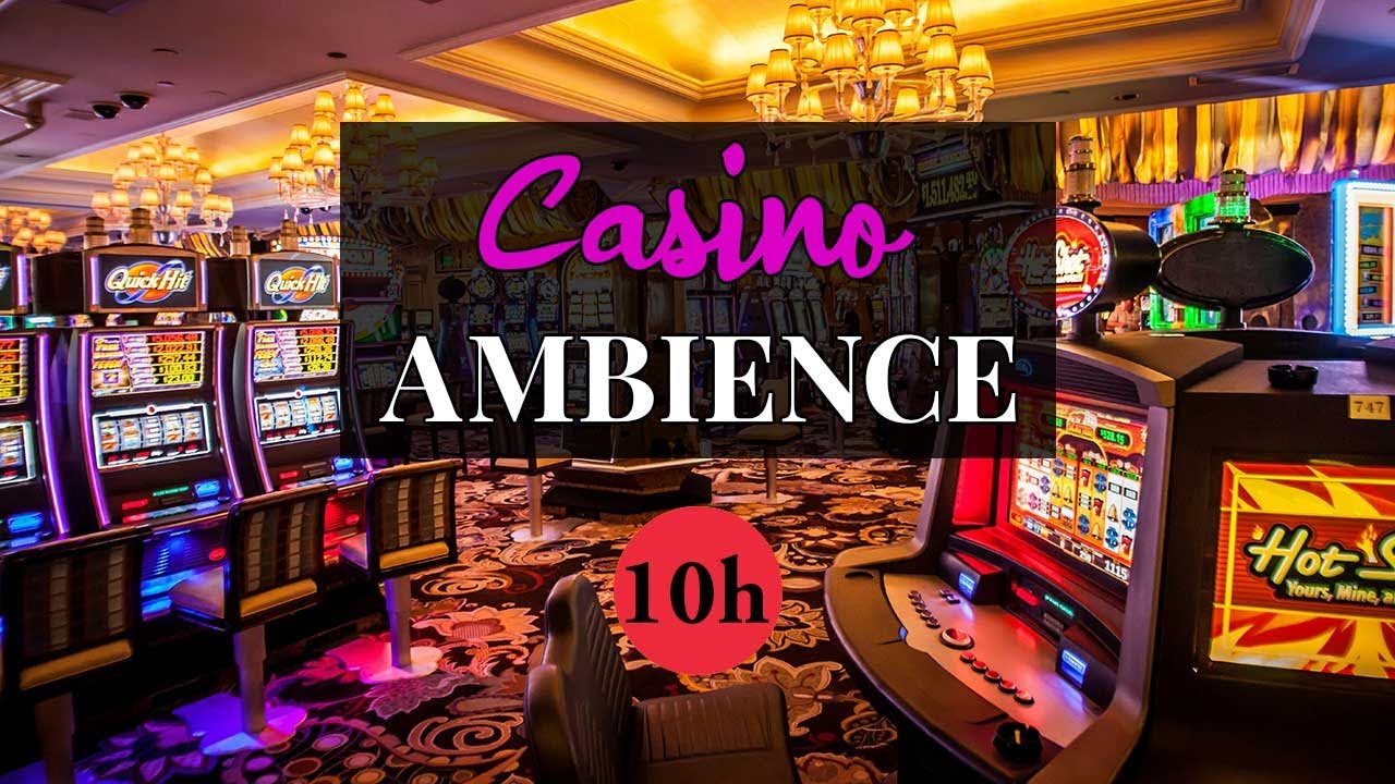 Casino Soundscape 🎰 Slot Machines, Chips & Jackpot Sounds for Studying and Relaxing 🎰 10 hours